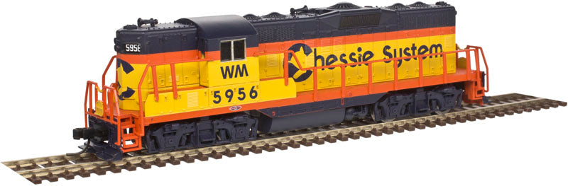 Atlas 40003130 N Chessie System (WM) GP-9 Diesel Locomotive with DCC #5956