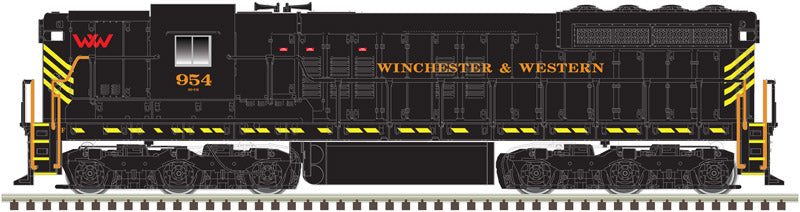 Atlas 40003693 N Winchester & Western SD-9 Diesel Locomotive #954 - DCC