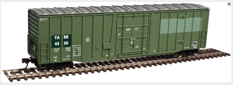Atlas 50003569 N YARR NSC 50' Plug Door Box Car #4540