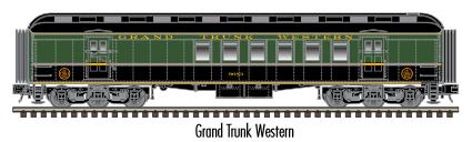 Atlas 2001420 O Grand Trunk Western 3 Rail Trainman® 60' RPO Car