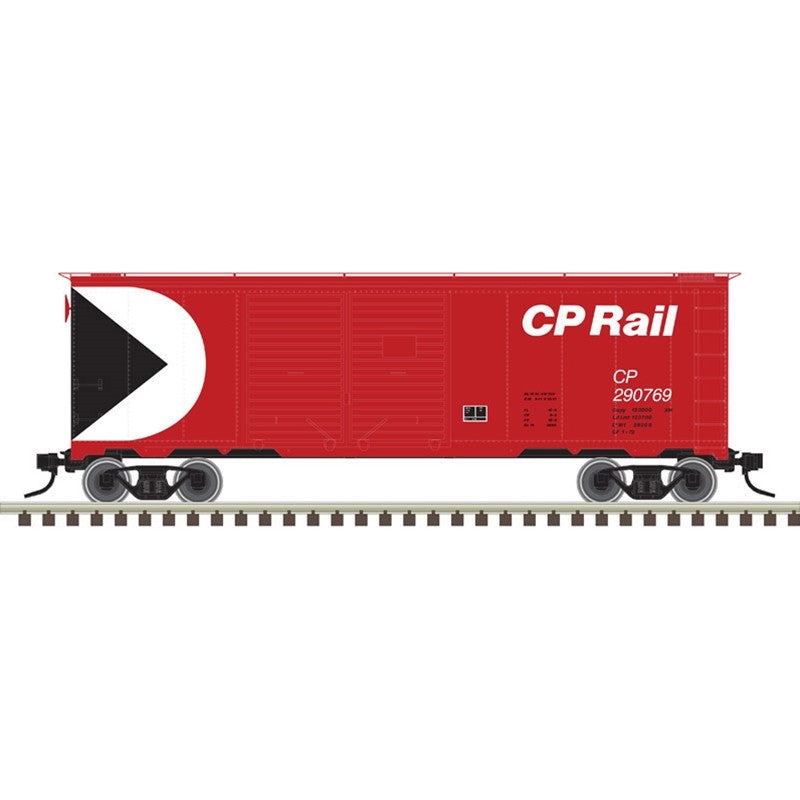 Atlas 50003643 N Canadian Pacific Trainman® 40' Double Door Box Car #260428