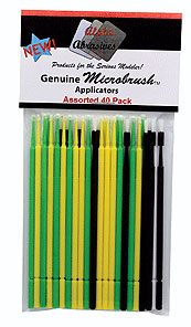 Alpha Abrasives 1400 Microbrush Assortment (Pack of 40)