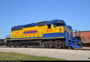 Broadway Limited 5377 HO Fort Worth & Western EMD SD40-2 Diesel Locomotive #2016