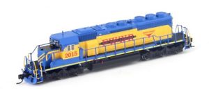 Broadway Limited 5376 HO Fort Worth & Western EMD SD40-2 Diesel Locomotive #2015