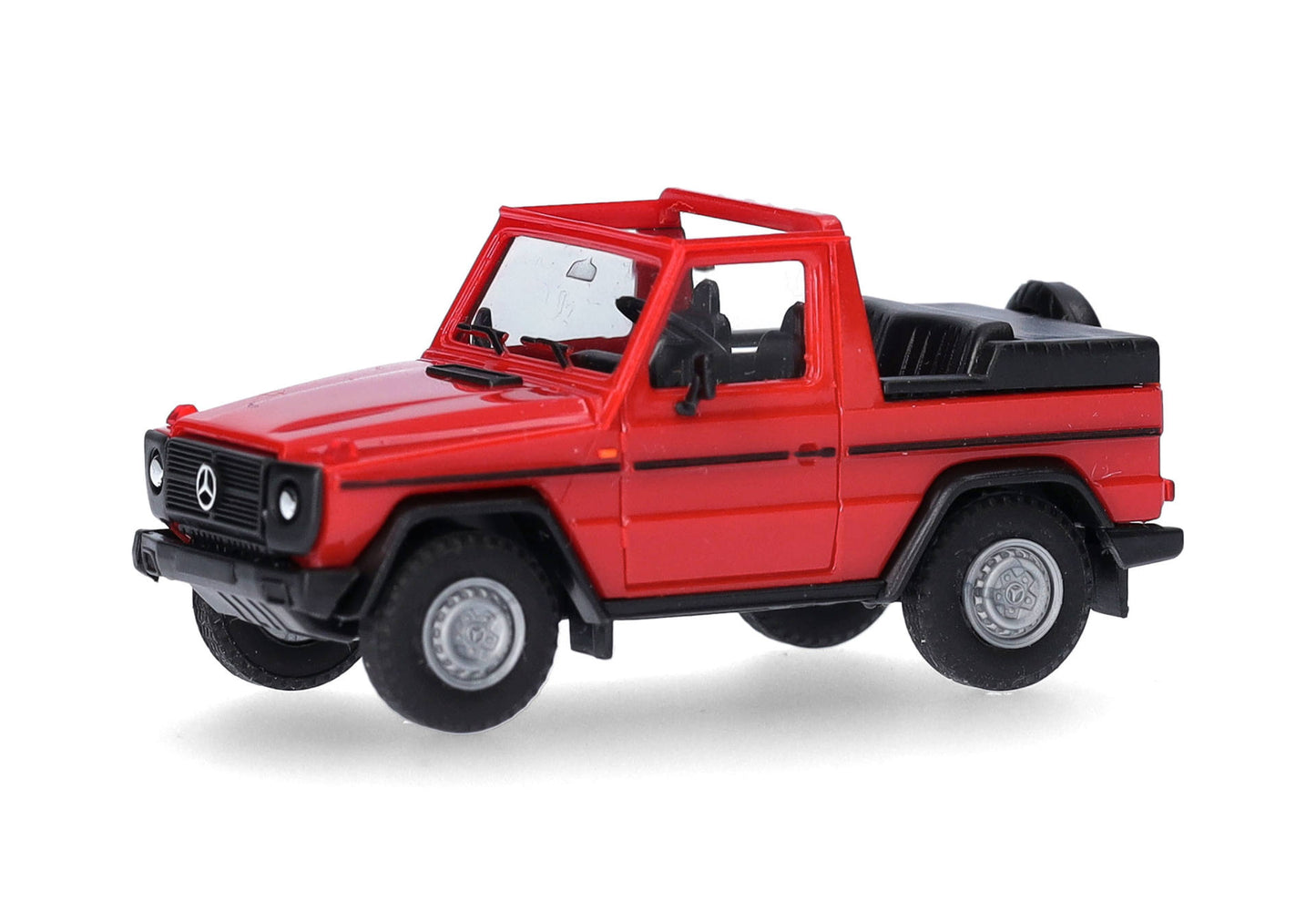 Herpa 420860R 1:87 Red Mercedes-Benz G-model Cabriolet Diecast Model