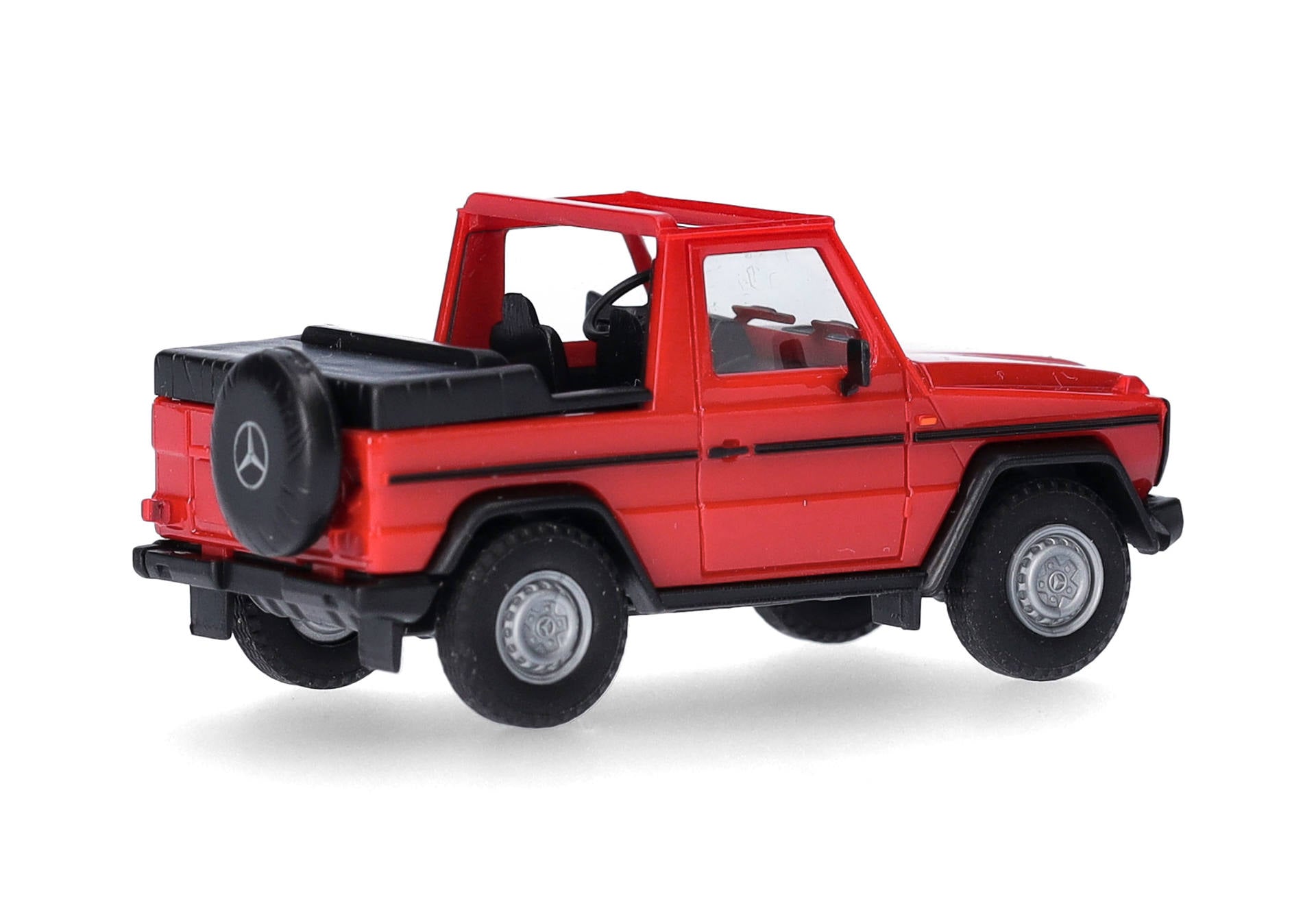 Herpa 420860R 1:87 Red Mercedes-Benz G-model Cabriolet Diecast Model