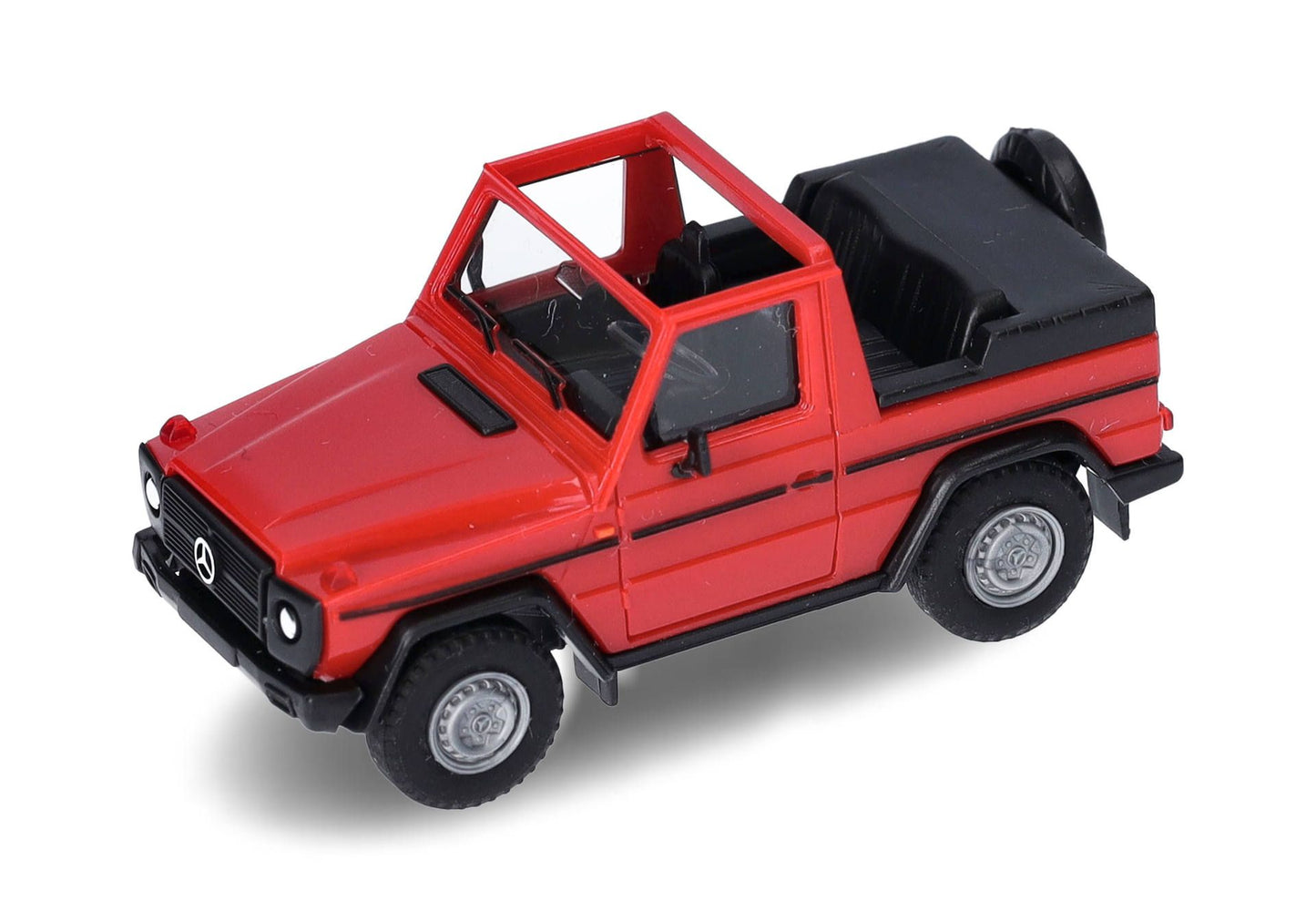 Herpa 420860R 1:87 Red Mercedes-Benz G-model Cabriolet Diecast Model