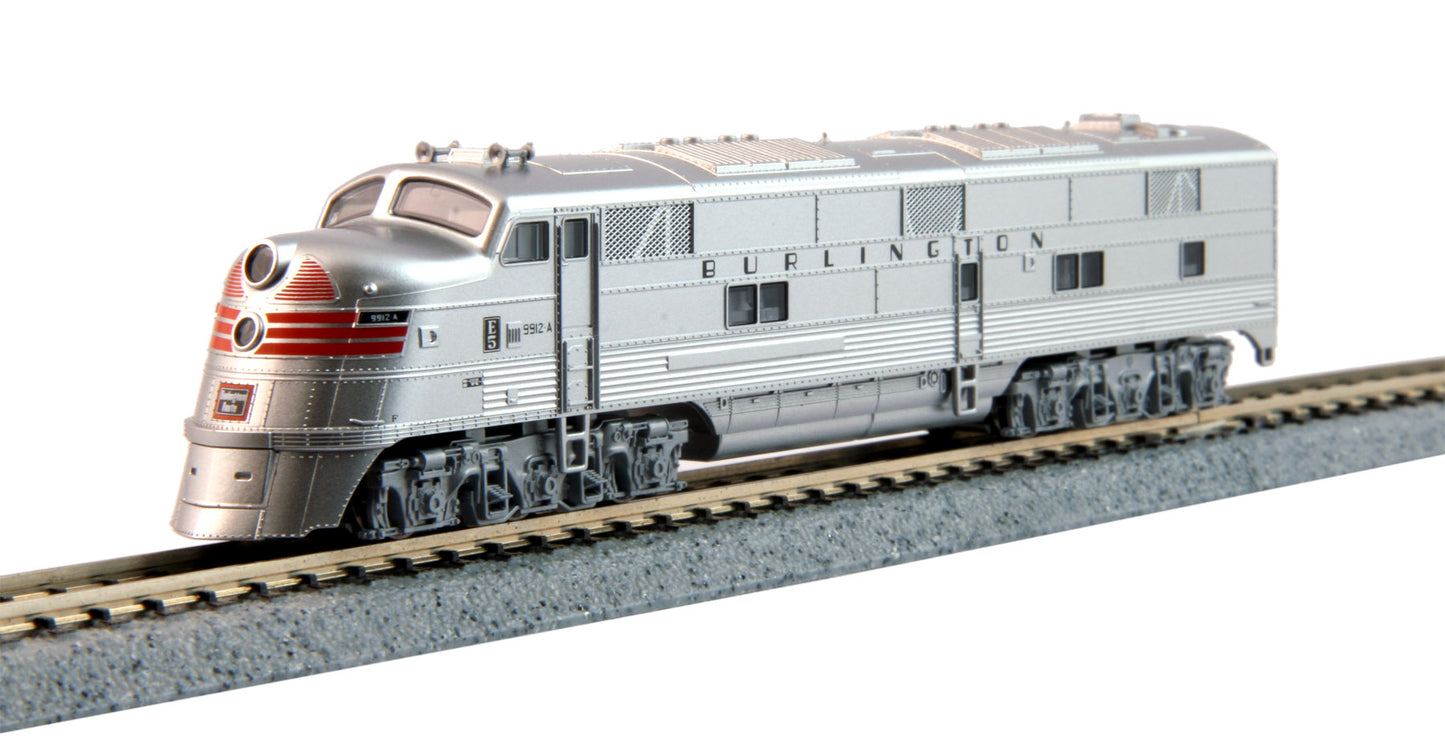 Kato 176-5404-DCC N CB&Q EMD E5A Diesel Locomotive with DCC Installed #9912A