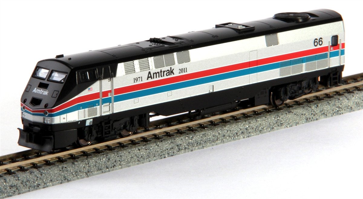 Kato 176-6023-DCC N Amtrak GE P42 Phase II Diesel Locomotive DCC #66