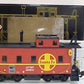 Aristo-Craft 42106 Santa Fe Long Steel Caboose (Metal Wheels)
