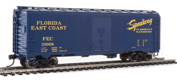 Walthers 910-2715 HO Florida East Coast 40' AAR Modified 1937 Boxcar #21008