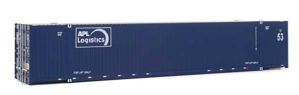 Walthers 949-8526 HO American President Lines 53' Singamas Corrugated-Side