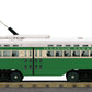 MTH 30-5166-1 Illinois Terminal PCC Electric Street Car with PS 3.0 #457