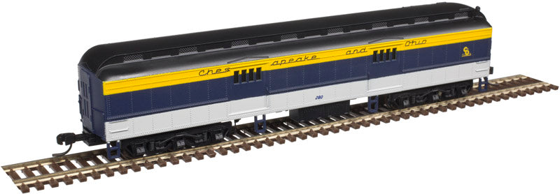 Atlas 50003761 N Chesapeake and Ohio Trainman® ACF® 60' Baggage Car #283