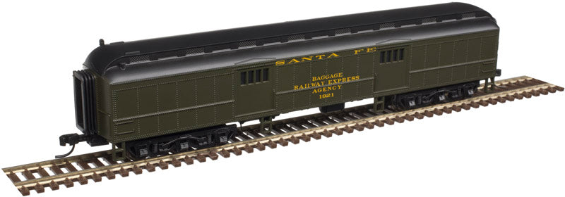 Atlas 50003768 N Santa Fe Trainman® ACF® 60' Baggage Car #1921