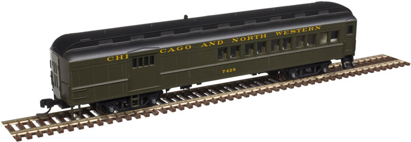 Atlas 50003789 N Chicago and North Western Trainman® ACF® 60' Combine Car #7428