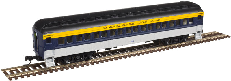 Atlas 50003795 N Chesapeake and Ohio Trainman® ACF® 60' Passenger Coach #708