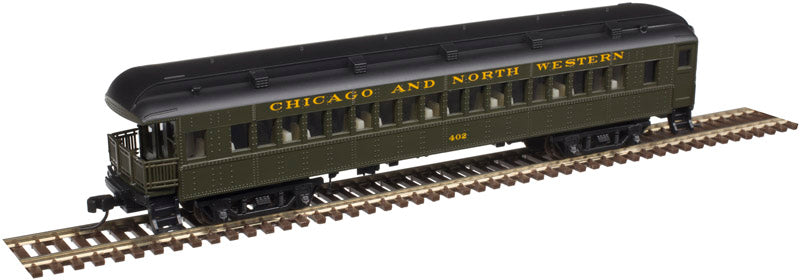 Atlas 50003822 N Chicago & North Western Trainman ACF 60' Observation Car #402