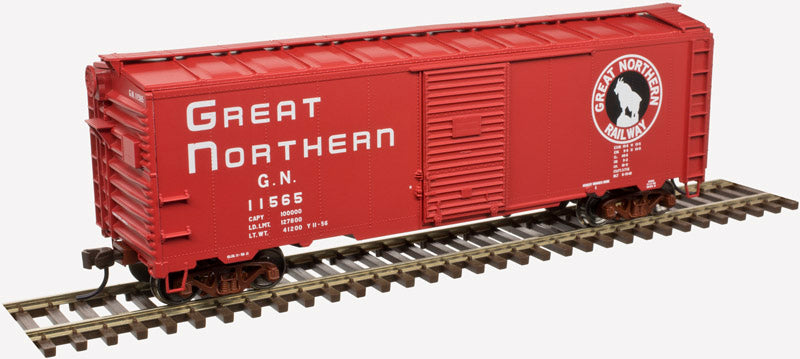 Atlas 20004549 HO Great Northern TMAN 1937 AAR 40' Box Car Kit #11407