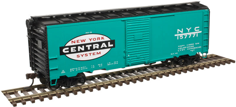 Atlas 20004681 HO New York Central 1937 AAR 40' Box Car Kit #157771