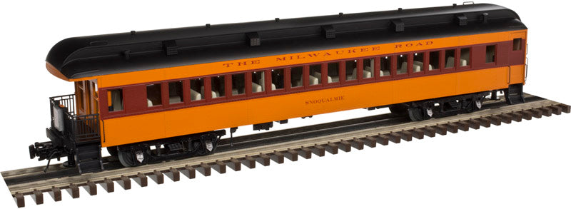 Atlas 2002763 O Milwaukee Road 2 Rail Trainman® 60' Observation Car