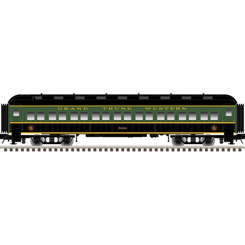 Atlas 2001121 O Grand Trunk Western 3 Rail Trainman 60' Passenger Coach