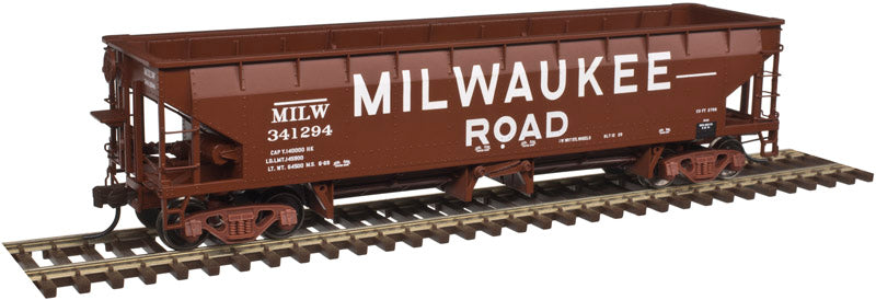 Atlas 20004572 HO Milwaukee 70 Ton Hart Ballast Car #341076, #341213, #341224