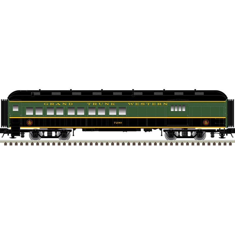 Atlas 2001219 O Grand Trunk Western 3 Rail Trainman 60' Combine Passenger Car