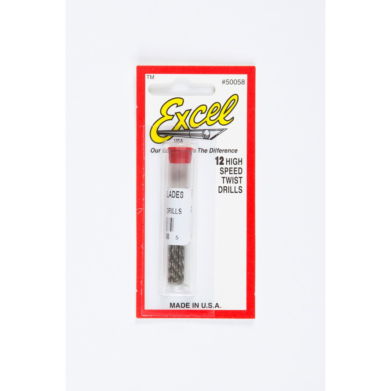 Excel 50060 #60 Drill Bits (Pack of 12)