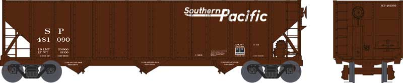 Bowser 41753 HO Southern Pacific 100 Ton Hopper Car Ready-To-Run #481132