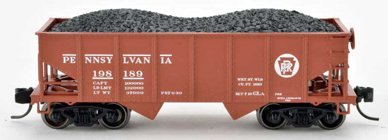 Bowser 37869 N Pennsylvania Railroad Circle Keystone GLa 2-Bay Hopper #697677