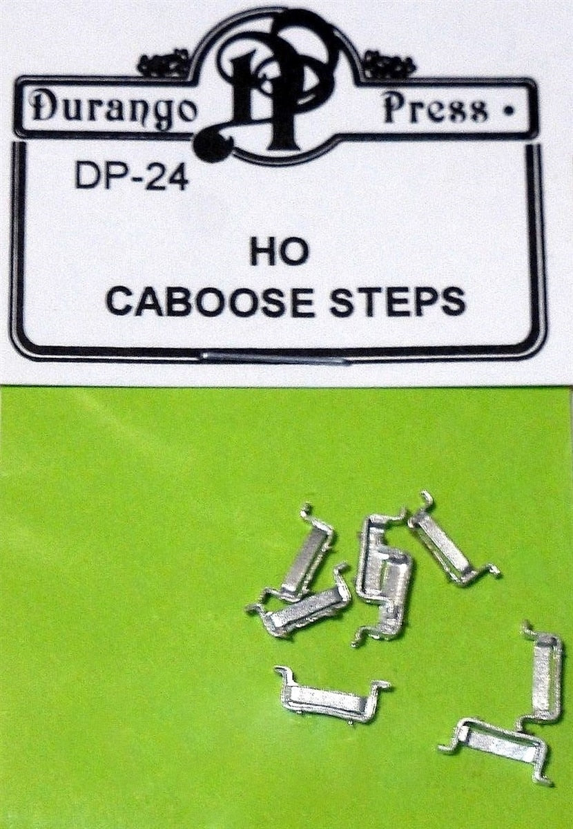 Durango Press 24 HO Caboose Steps (8)