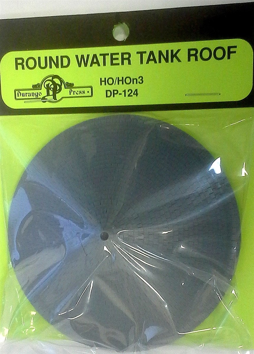 Durango Press 124 HO/HOn3 Round Water Tank Roof