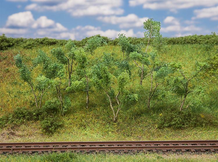 Faller 181409 HO/TT Edge of the Forest Trees and Shrubs