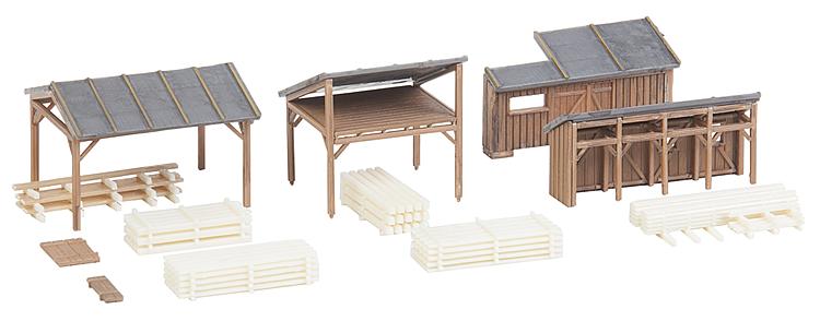 Faller 232373 N Timber Storage Sheds