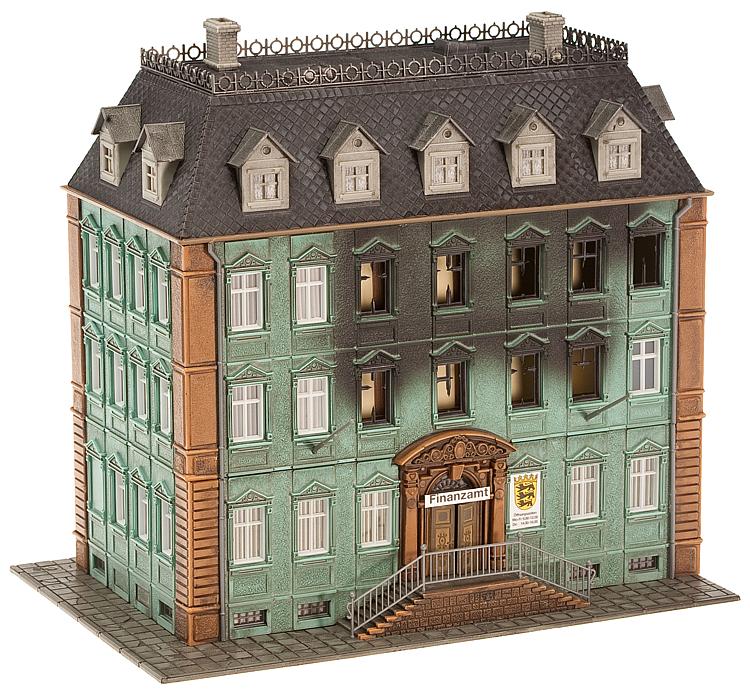Faller 130441 HO Burning Tax Office Building Kit