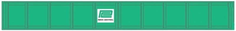 Atlas 70000034 HO Penn Central Plate Girder Bridge with Code 100 Track