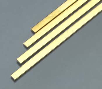 K&S 9736 3/32" x 1/4" x 36" Brass Strip