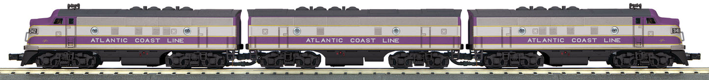 MTH 30-20463-1 Atlantic Coast Line RailKing F3 ABA Diesel Engine #341