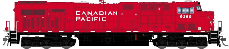 Broadway Limited 5480 HO Canadian Pacific GE ES44AC Diesel Loco Paragon3 #9350