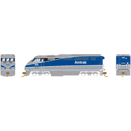 Athearn 6680 N Amtrak Surfliner F59PHI Diesel Locomotive #455