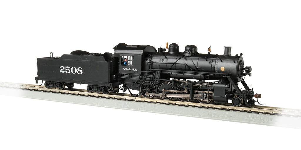 Bachmann 57905 HO Santa Fe Baldwin 2-8-0 Consolidation - DCC Sound #2508