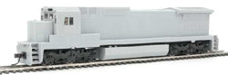 Atlas 10002258 HO Undecorated Phase II DASH 8-40C Diesel Locomotive Silver