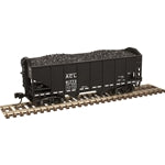 Atlas 50003694 N Atlantic Coast Line 55-Ton Fishbelly Hopper (Set of 3)