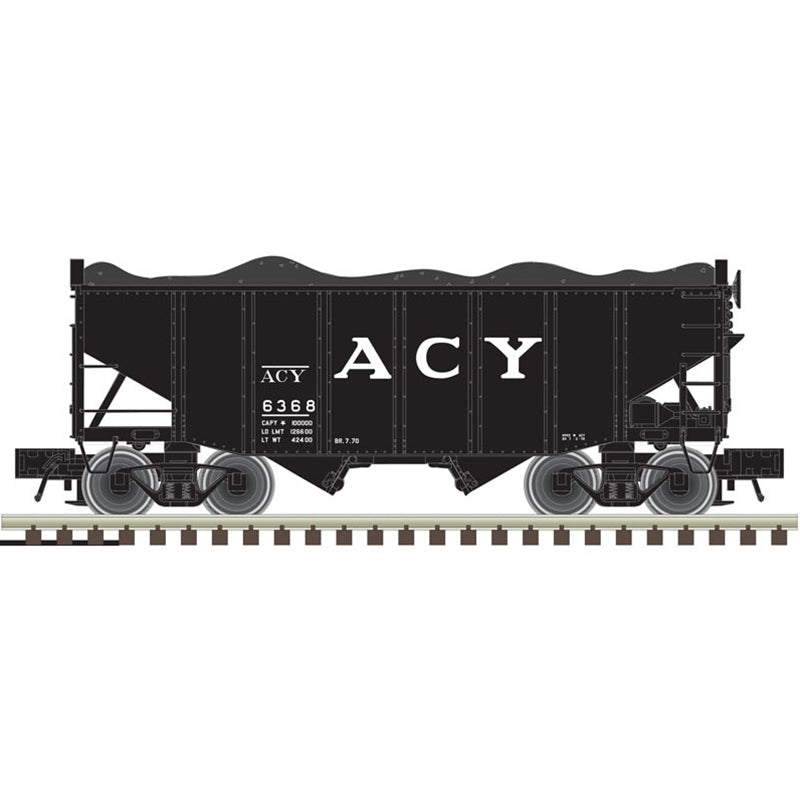 Atlas 50003693 N Akron Canton & Youngstown 55-Ton Fish Belly Hopper (3)
