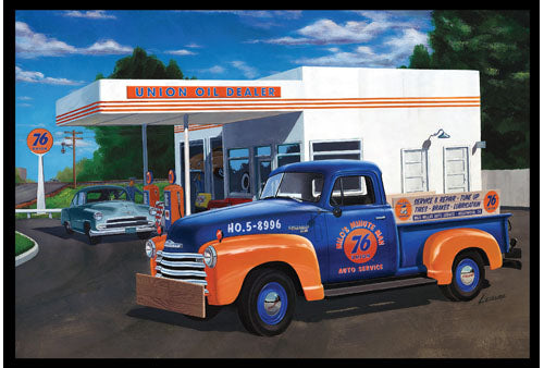 AMT 1076 1:25 Scale 1950 Chevy Pickup (Union 76) Models & Kit