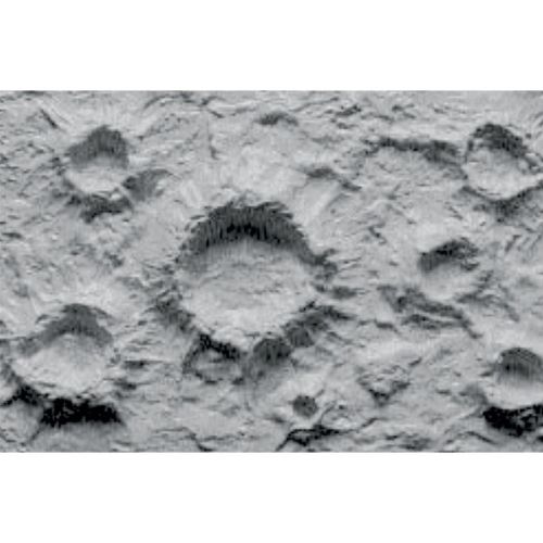 JTT Scenery Products 97459 7.5"x12" Moon & War Craters Sheet (Pack of 2)