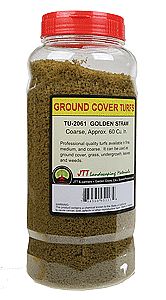 JTT Scenery Products 95117 Turf Golden Straw Coarse 60"