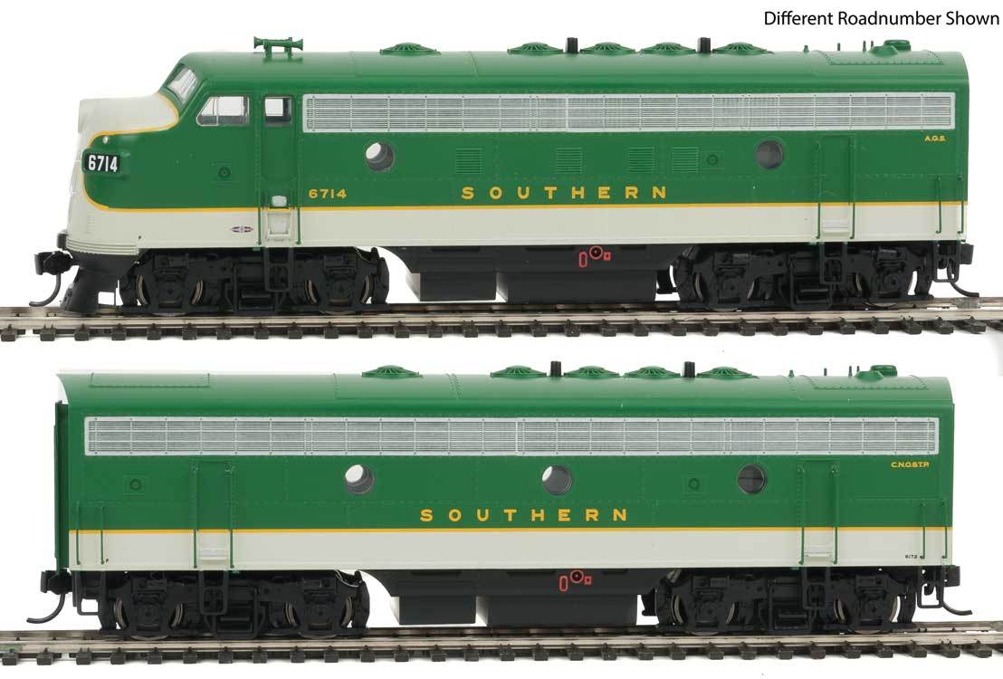 Walthers 910-19922 HO Southern Railway EMD F7A-B Set with SoundTraxx #6119, 6178