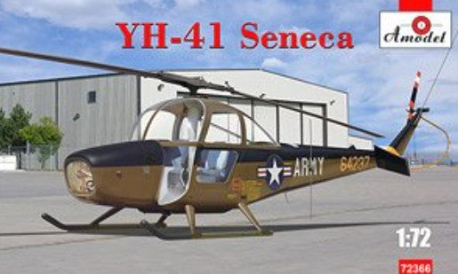 A Model from Russia 72366 1:72 YH-41 Seneca US Army Helicopter Plastic Kit